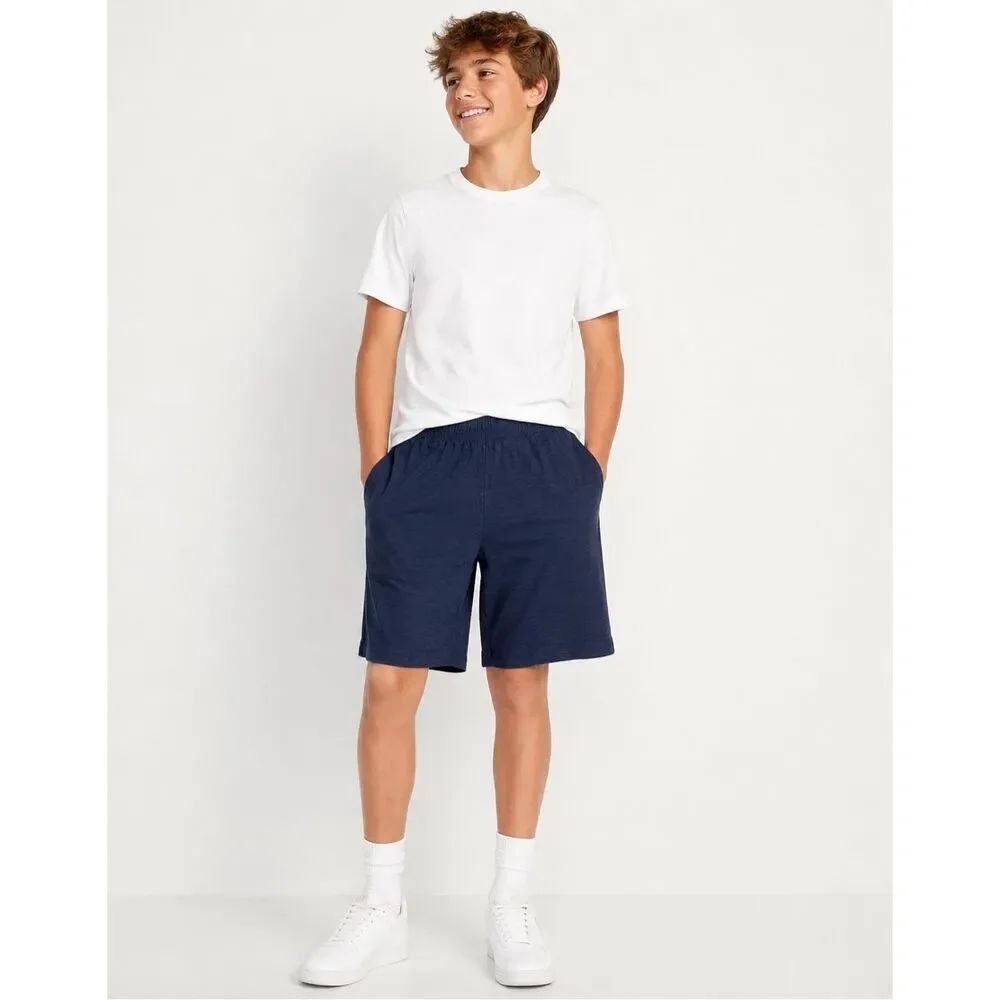 Old Navy Active Navy Blue Athletic Shorts Youth Boys XL 14-16 Pull On